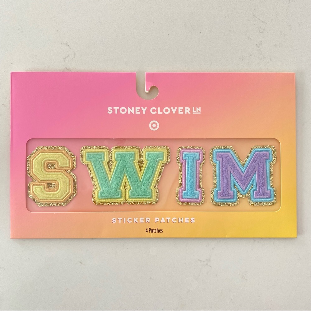 ON HAND Stoney Clover Lane x Target SWIM Parches Set